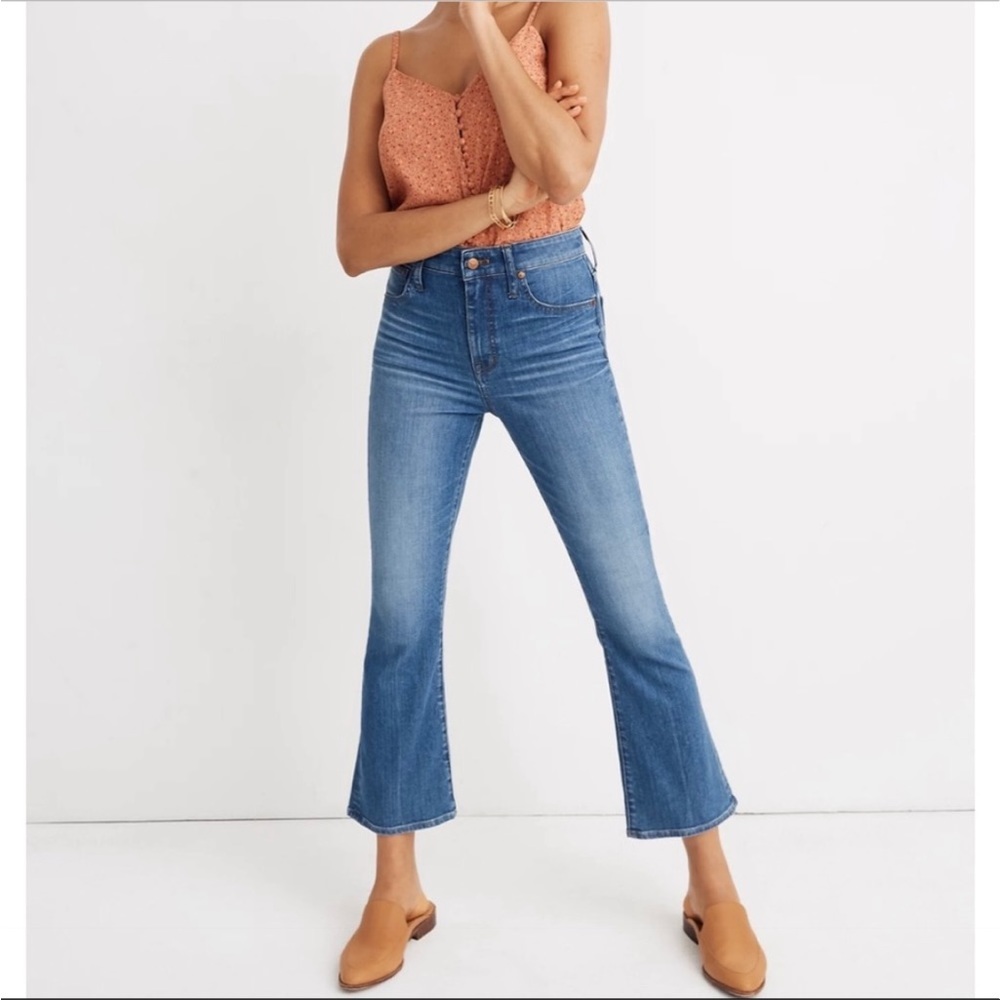 Madewell Curvy Cali Demi Boot Jeans